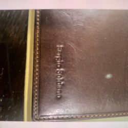 Mens Wallet By Sergio Soldano in real leather Made In Italy 