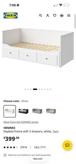 IKEA Hemnes Bed w/ mattress