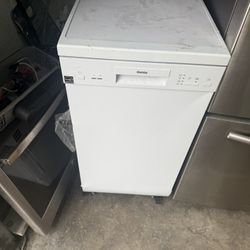 portable dishwasher 18inches wide 