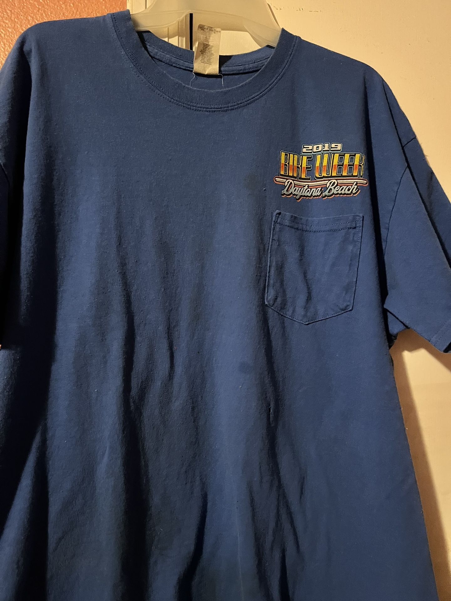 Blue 2019 Bike Week T-Shirt