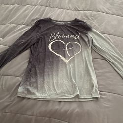 Women’s XL blessed long sleeve shirt