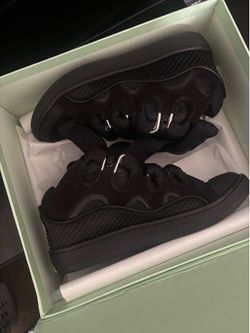 Lanvin Curb Sneakers Black