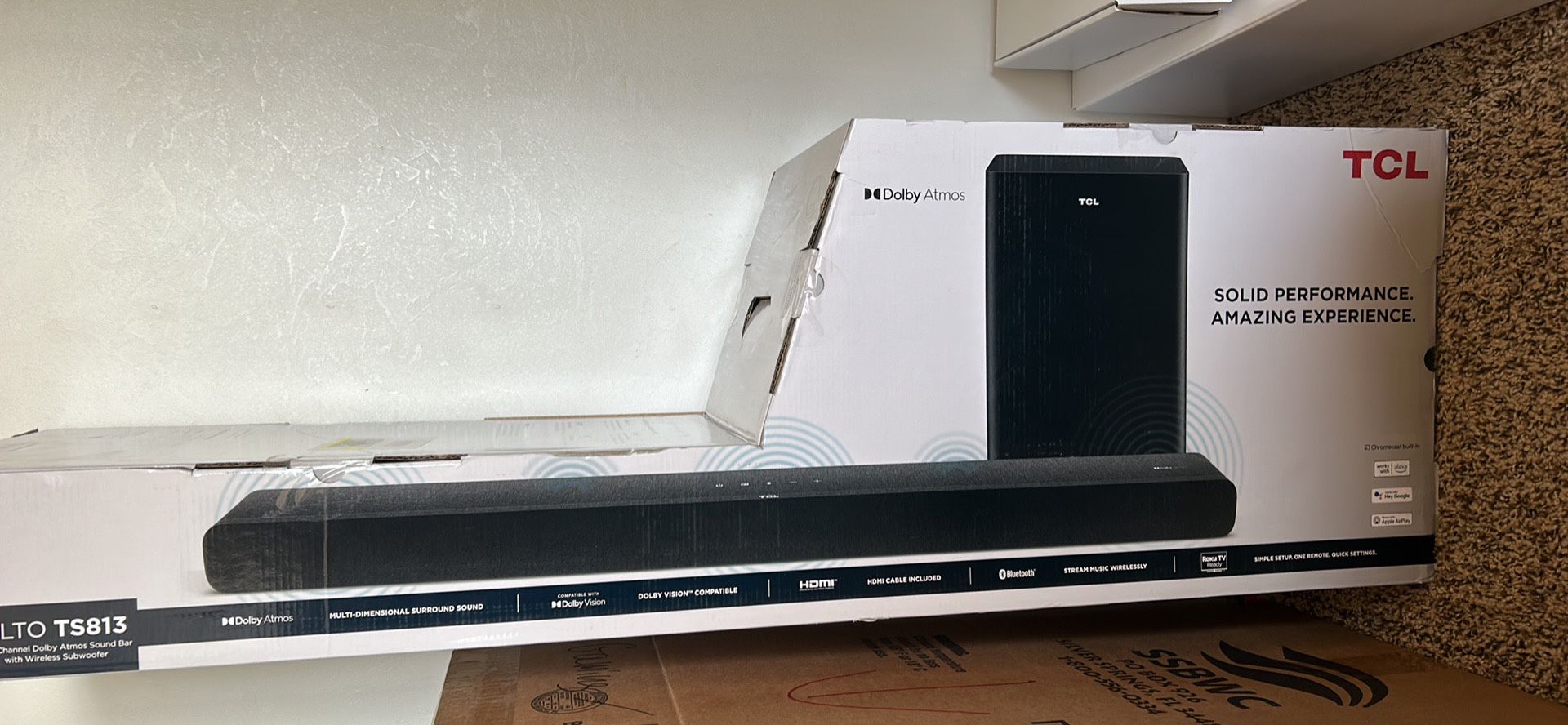 Tcl Sound Bar And Subwoofer