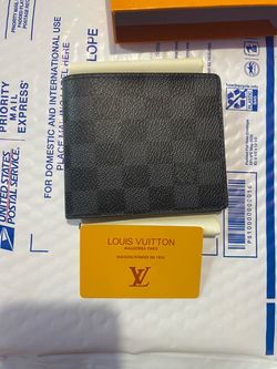 Louis Vuitton Bifold Wallet Damier Graphite