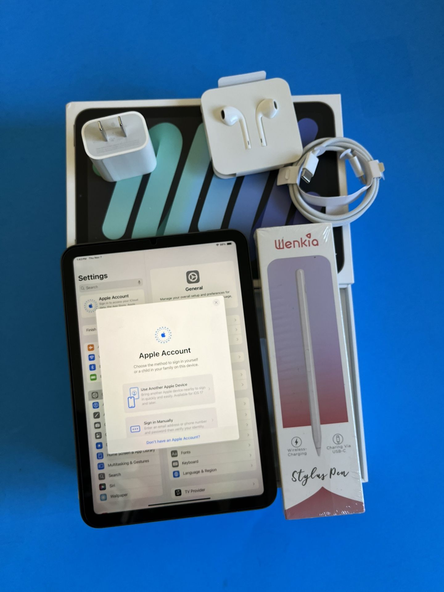 Apple iPad Mini 6th Generation (2021 Model) 64GB with Pencil