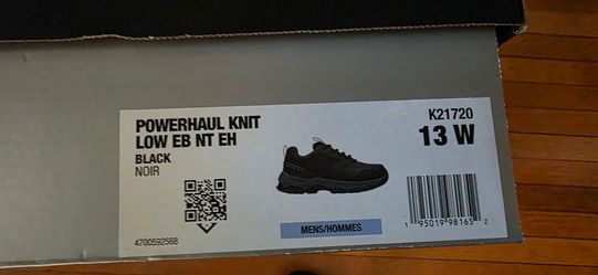 Hytest work boot steel toe