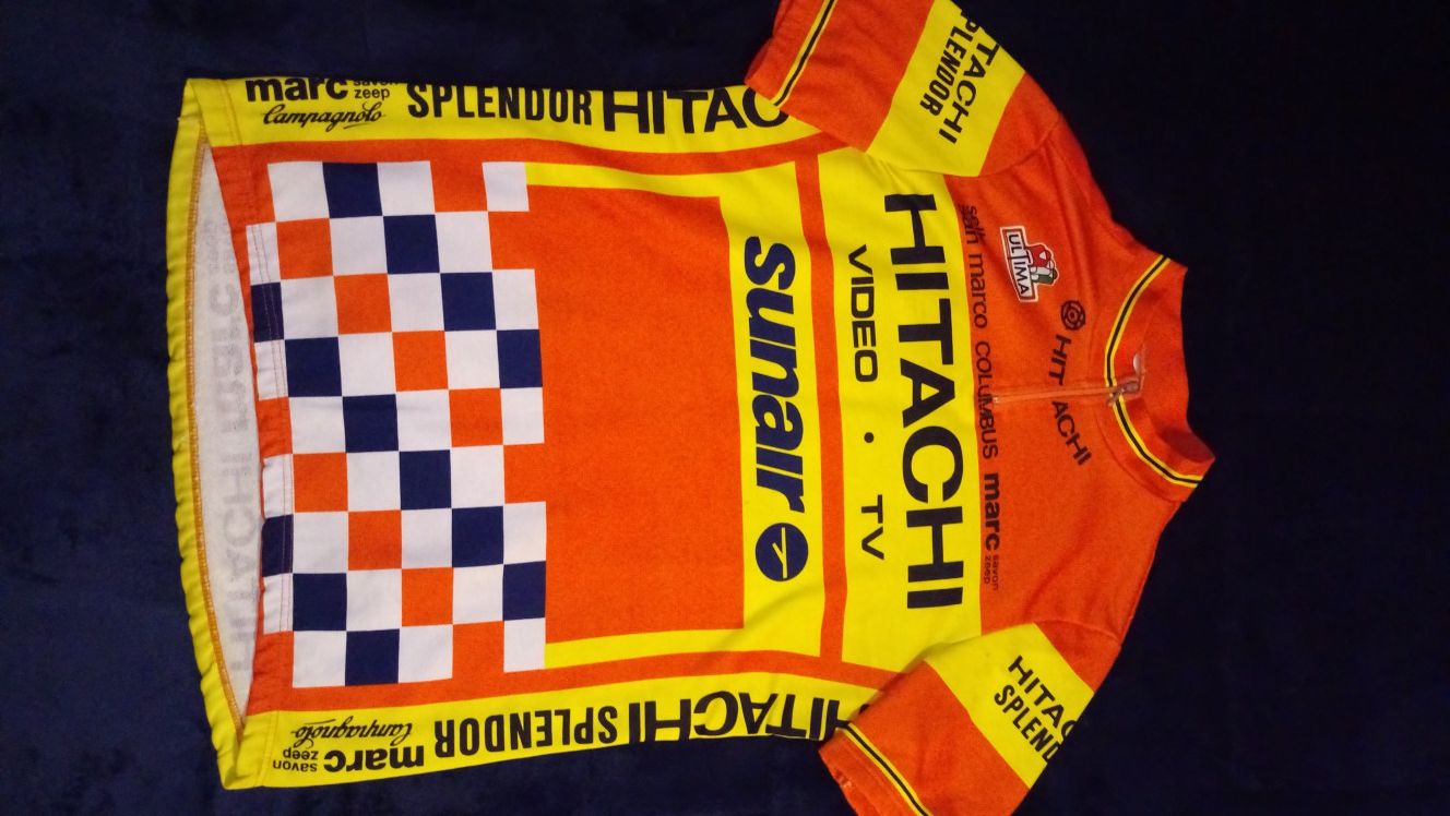 Hitachi bicycle jersey