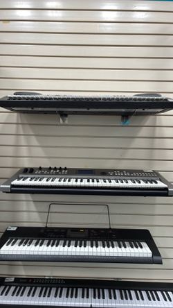 Piano keyboards