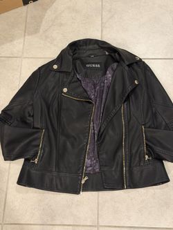 Women leather jacket