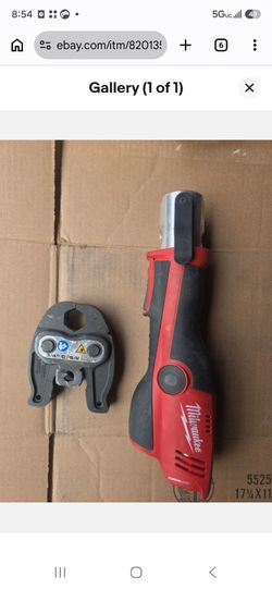 Milwaukee Force Logic Press Tool M12 tool only
