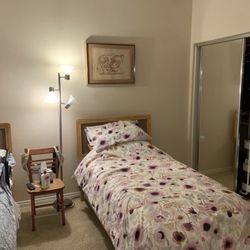 TWO Matching Twin Bedframes