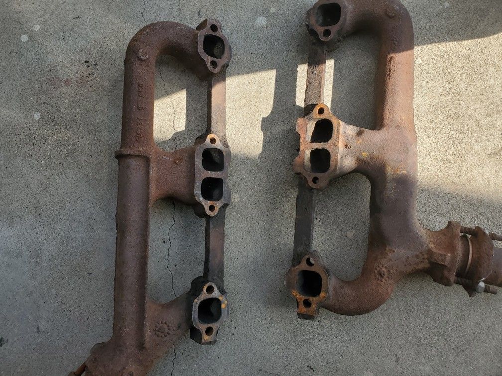 57 Belair Intake Manifolds Original