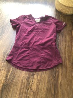 Burgundy Scrubs