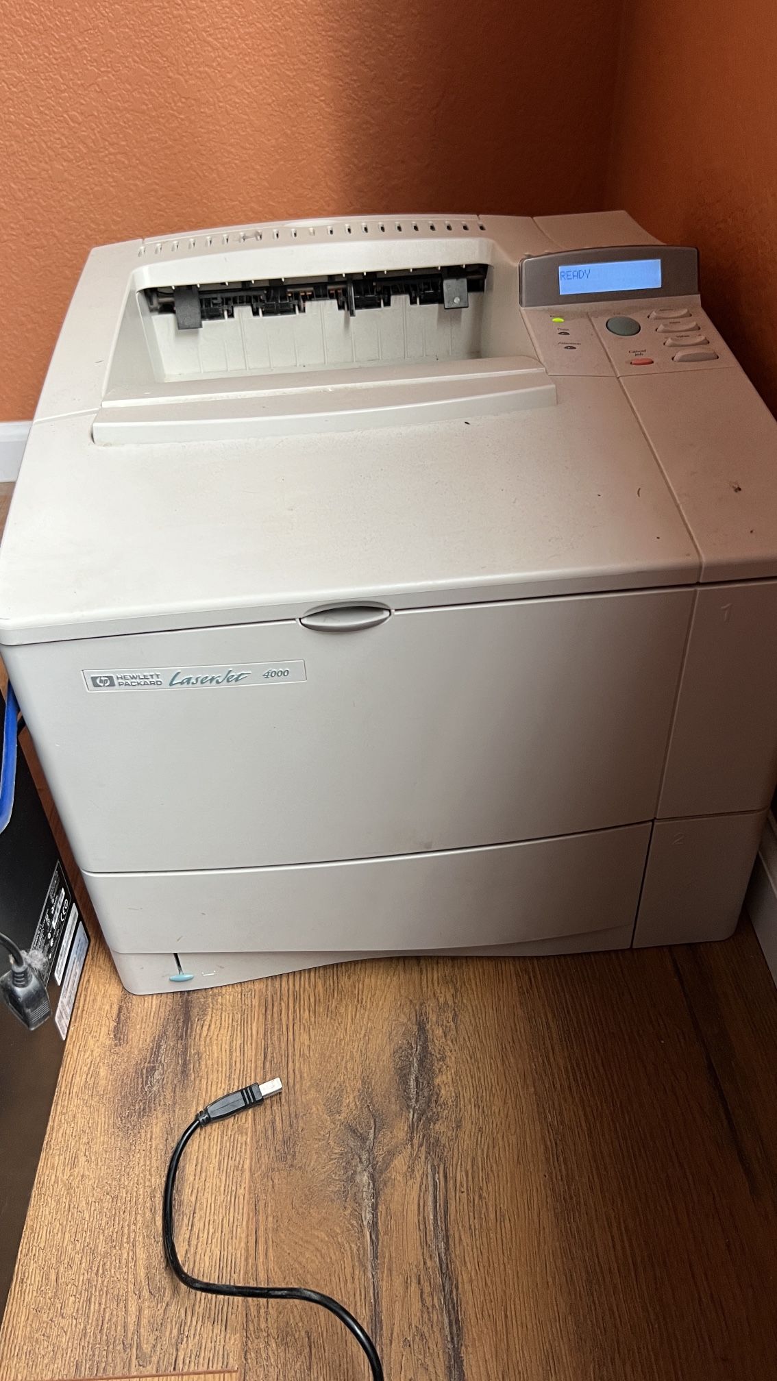 HP Laserjet 4000 printer with network card