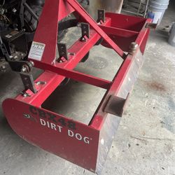 4 Foot Box Blade For Three Point Tractor