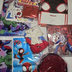 #1 Spiderman Birthday Party Supplies 