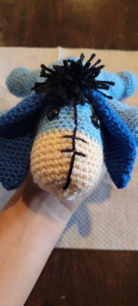 Eeyore Crochet Plush