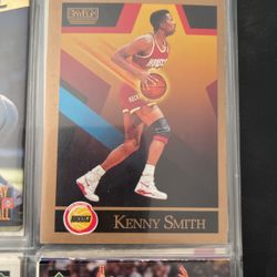 Kenny Smith Throwback Rockets Card