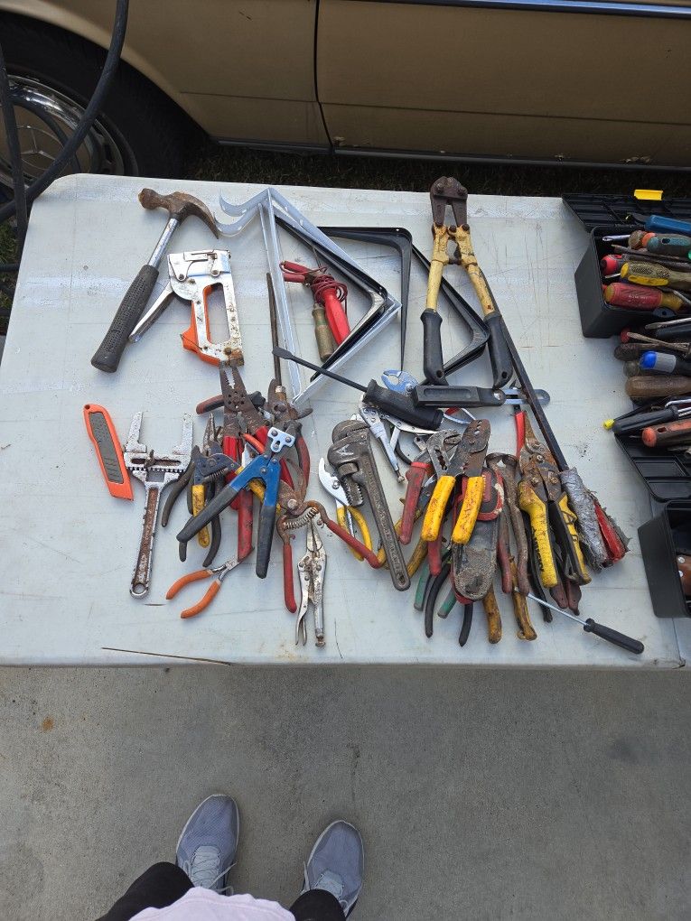 Lot Of HAND TOOLS - OVER 100