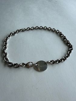 Tiffany & Co. Return to Tiffany Choker Necklace with Pendant 925 Sterling Silver