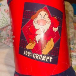 Disney Store Grumpy Fleece Throw