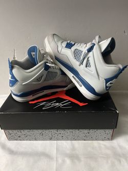 Nike Air Jordan 4 Retro 2024 Military Blue FV5029-141 Size 8  (3571)
