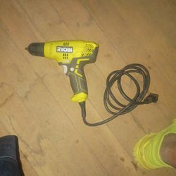 Ryobi D43 3/8 in. Variable Speed Compact Corded Drill/Driver