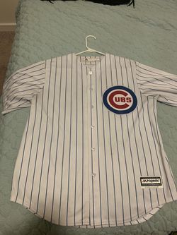 OFFICIAL White Chicago Cubs baseball jersey Arrieta