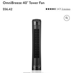 OmniBreeze 40" Tower Fan $30