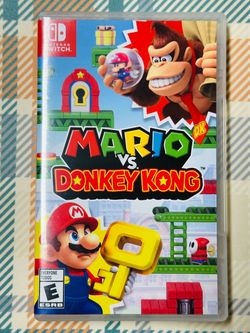 Mario VS Donkey Kong (Nintendo Switch, 2024) Tested/Works Fast Shipping D288