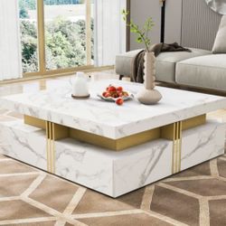 Cocktail Table with 4 Drawers 