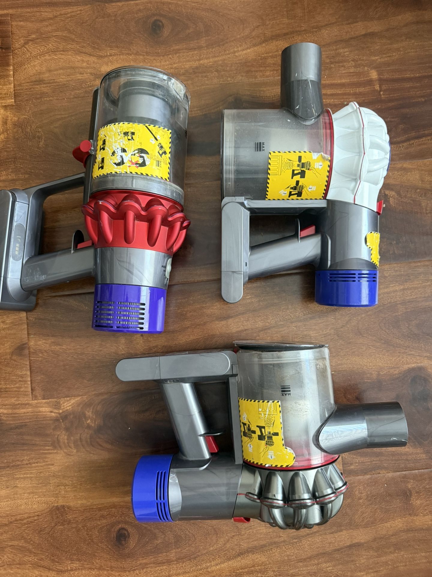 3 Dyson V-Series Motor Units for Parts/Repair – Not Working