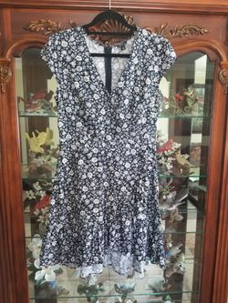 J. Crew Mercantile Women's Size 6 Navy Blue Dress