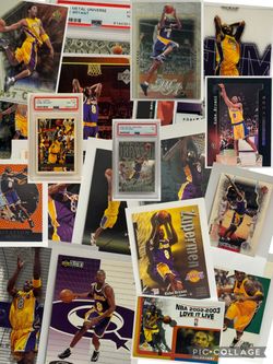 25-30 Year Old Lot of 220 Kobe Bryant Cards Vintage Inserts Graded