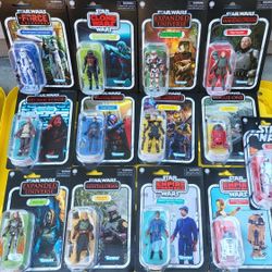 Star Wars The Vintage Collection mixed Figures.