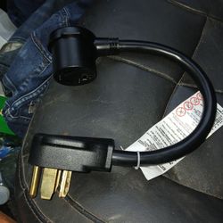 Heavy Guage 4 Prong To 3 Prong Adptr