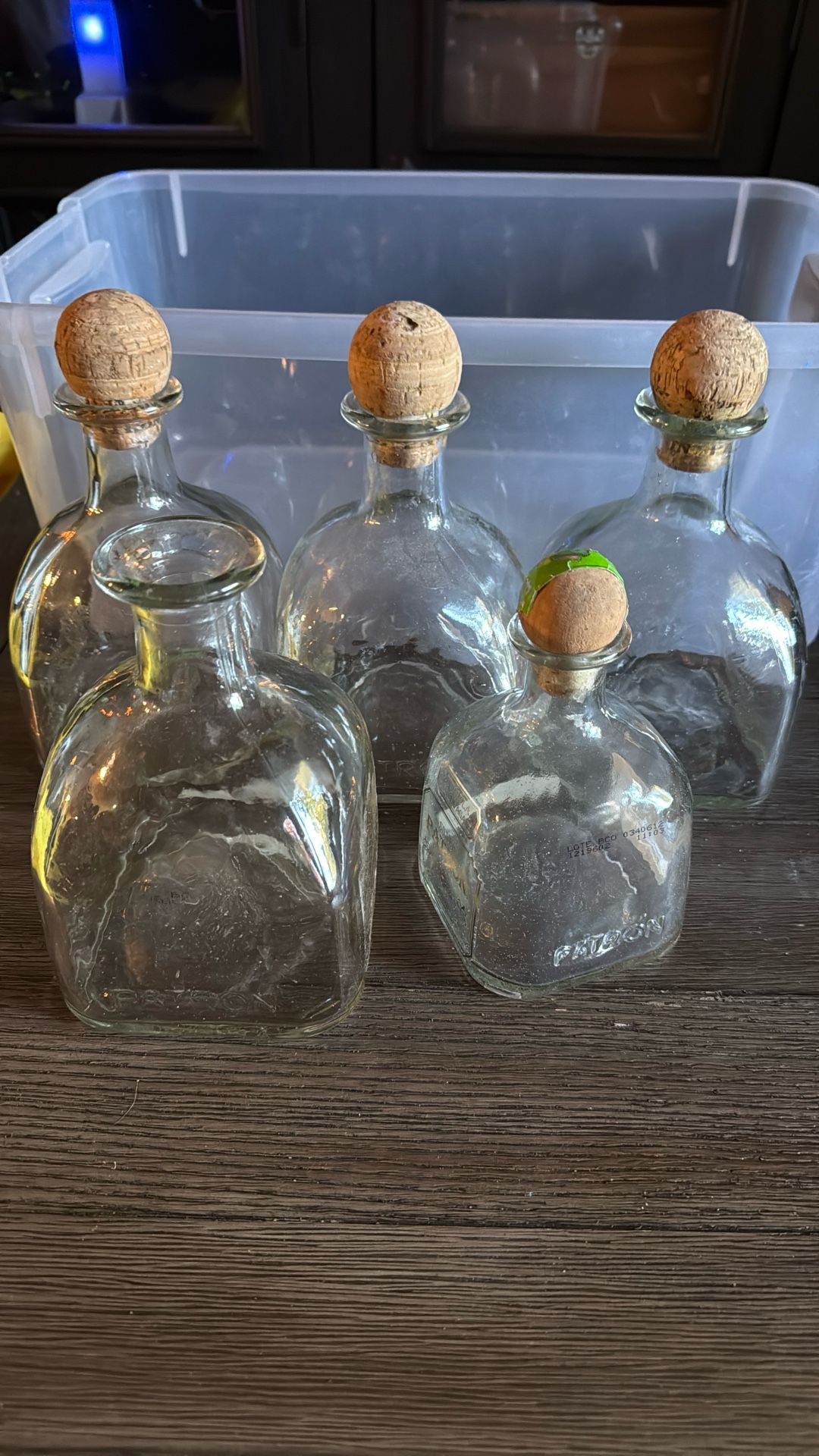 Empty Patron Bottles For Crafts