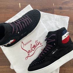 Brand New Christian Louboutin Top Rui Spiked Size 8.5 Men’s (EU 41.5)