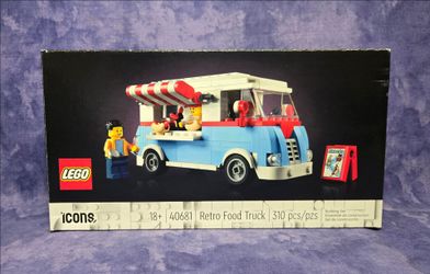 Lego Icons 40681 Retro Food Truck Set NIB Retired