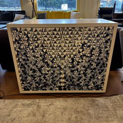 Shade Of Blue Geo Sideboard 