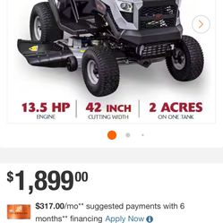 Lawn  Tractor Mower