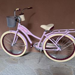 Huffy Pink Beach Cruiser