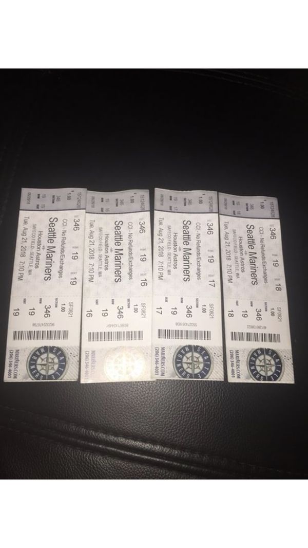 Seattle Mariners tickets for Sale in Seattle, WA OfferUp