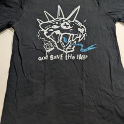 Rare Custom Jacksonville Jaguars God Save the Jags Wolf & Cub Shirt Unisex Small
