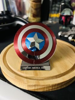 Captain America’s Shield Metal Sculpture