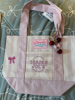 Trader Joe's Mini Canvas Tote Bag