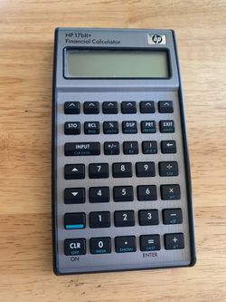 HP 17bII+ Financial Calculator