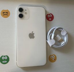 Apple iPhone 11 - 128 GB - Factory Unlocked - White - Smartphone