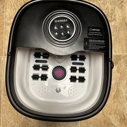 Collapsible Foot Spa With Remote