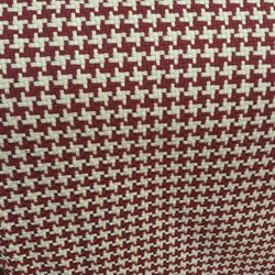 Cross Stitch Red/white Linen